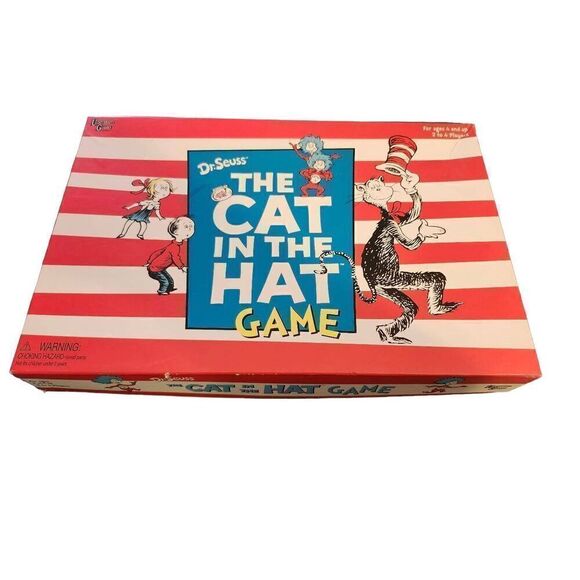 Draft ListingDr. Seuss 2004 The Cat in the Hat Board Game 100% Complete - Picture 1 of 5